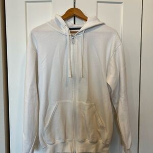 Fruit of the Loom White Hoodie